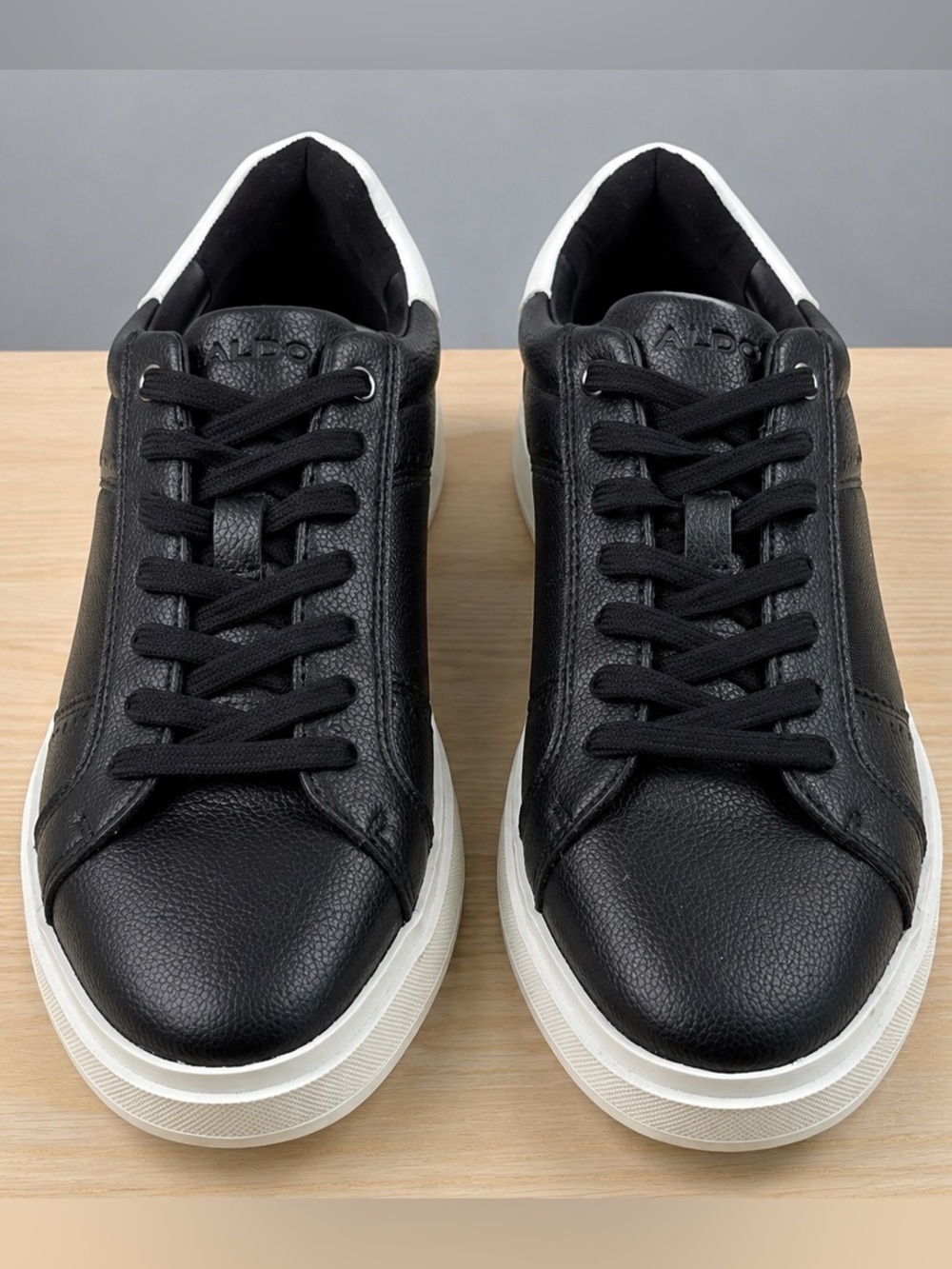 ALDO Courtney Sneakers Men’s Size 8 Black Court Style Shoes